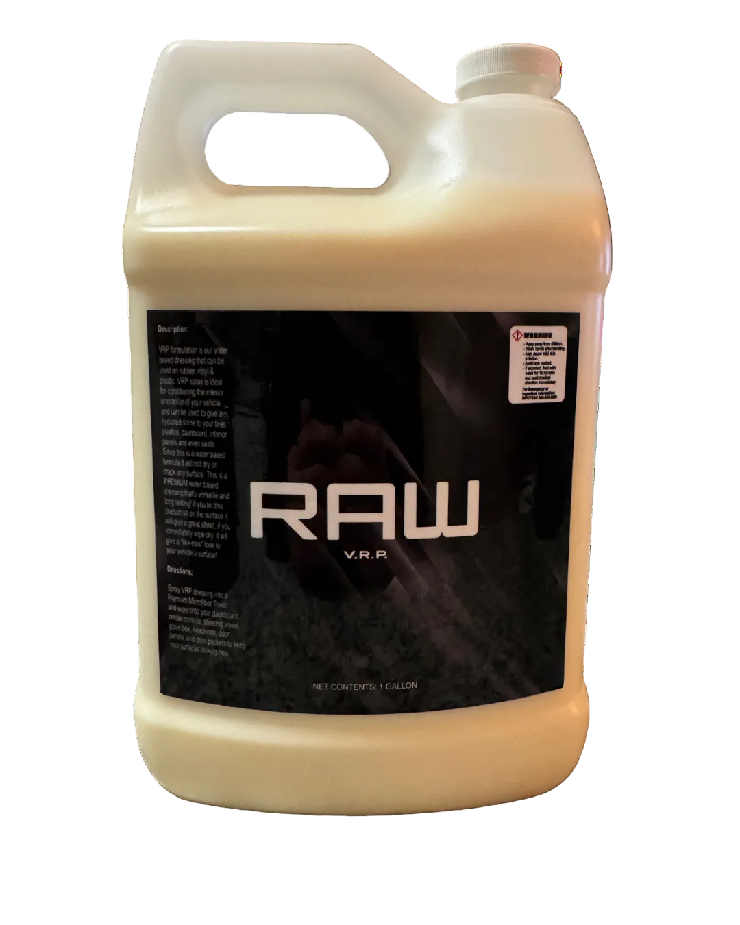 RAW Detail Supplies VRP Vinyl Rubber Plastic Dressing Gallon
