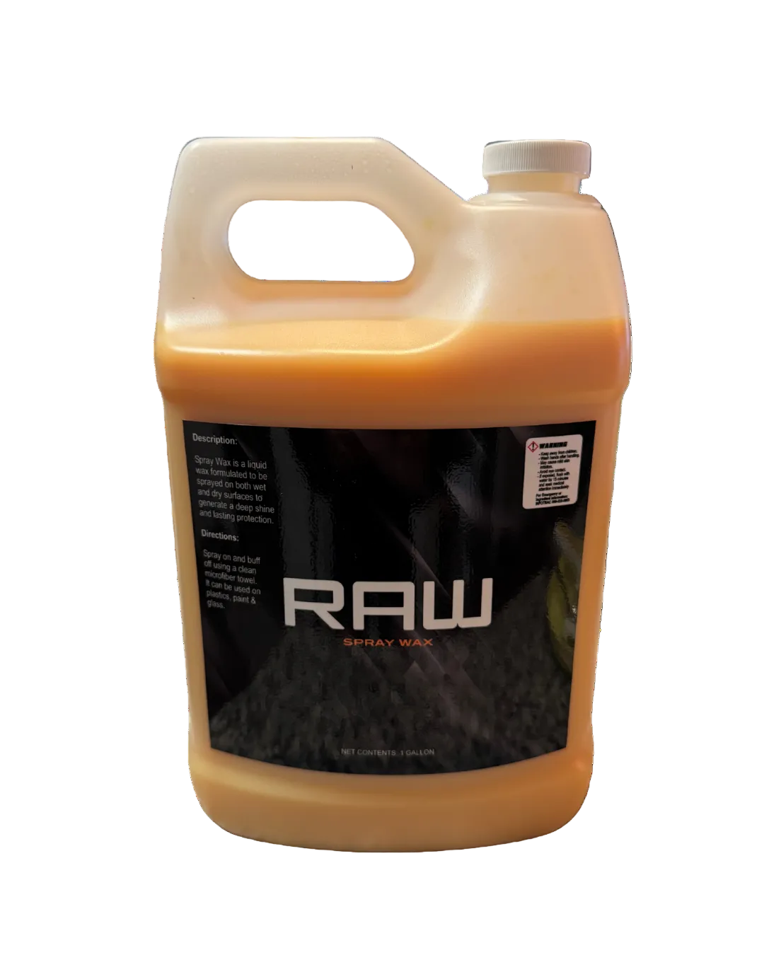 RAW Detail Supplies Spray Wax Gallon Jug