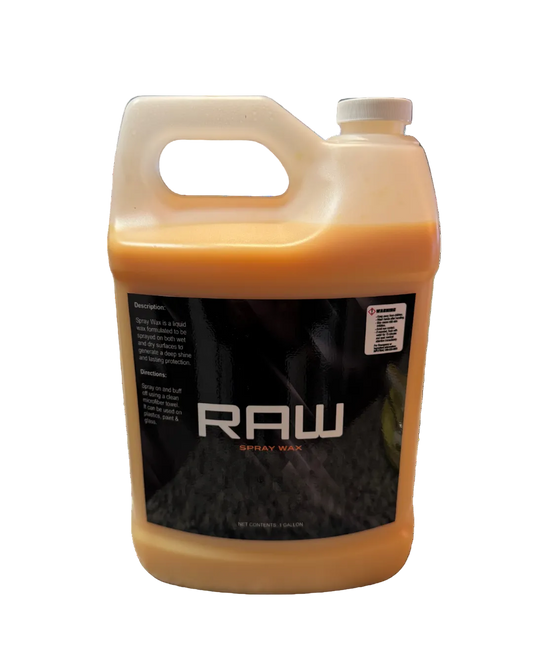 RAW Detail Supplies Spray Wax Gallon Jug