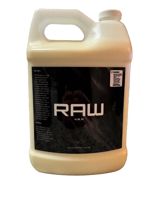 RAW Detail Supplies VRP Vinyl Rubber Plastic Dressing Gallon