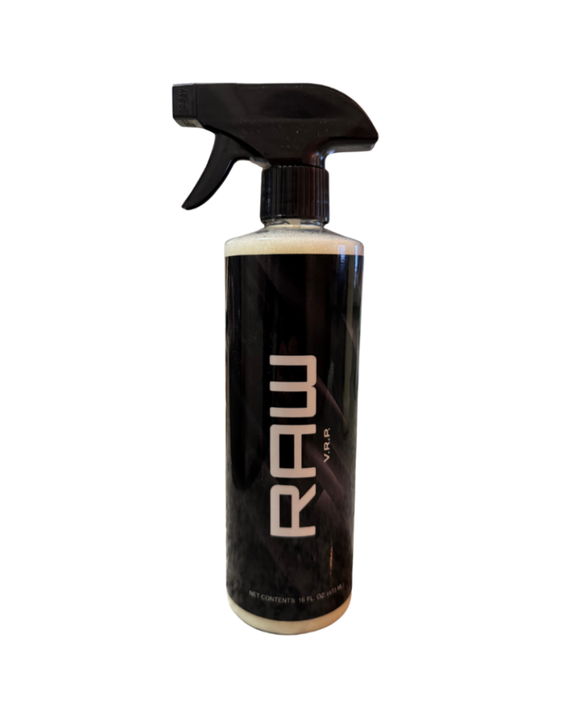 RAW Detail Supplies VRP Vinyl Rubber Plastic Dressing Spray Bottle