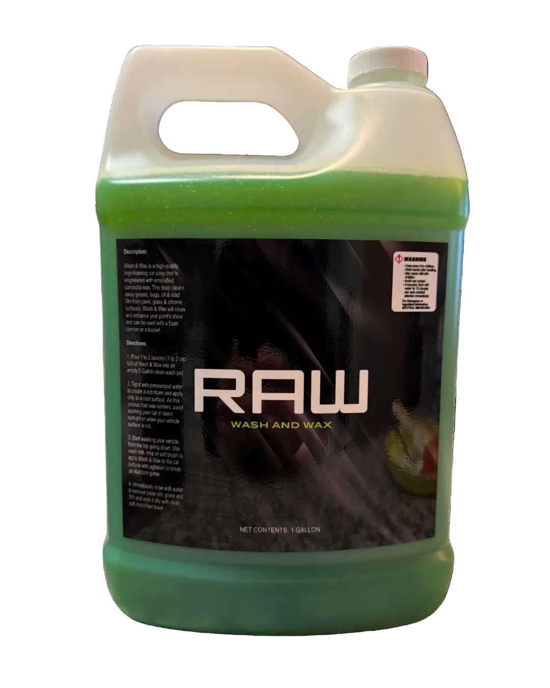 RAW Detail Supplies Wash and Wax Car Soap Gallon